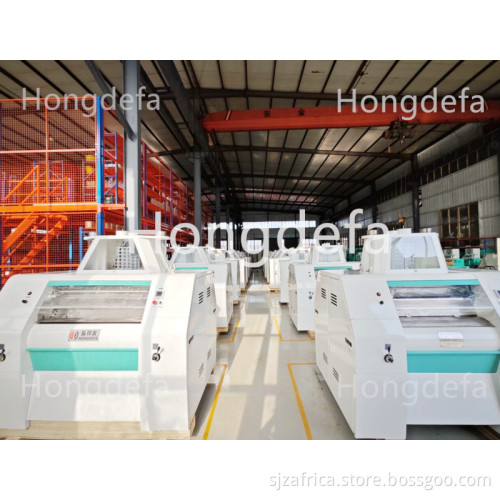 Automatic Complete Line Made in China Hongdefa Wheat Mill Machine